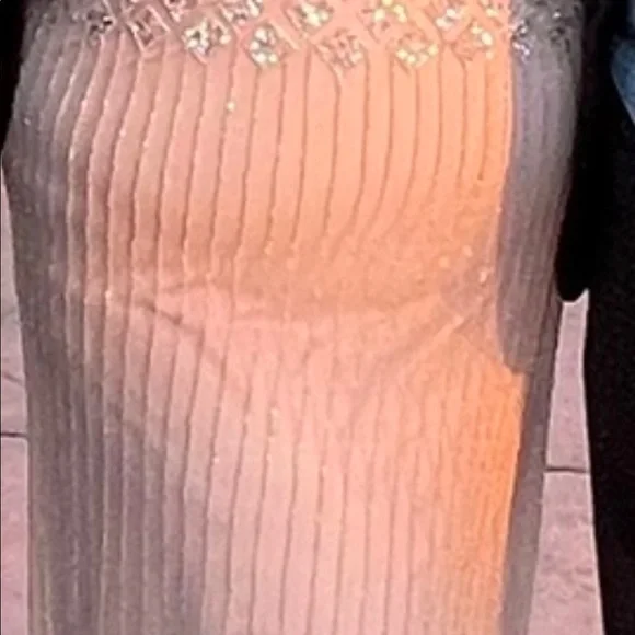 Plus size formal dress size 20. (Beaded) - Picture 2 of 3